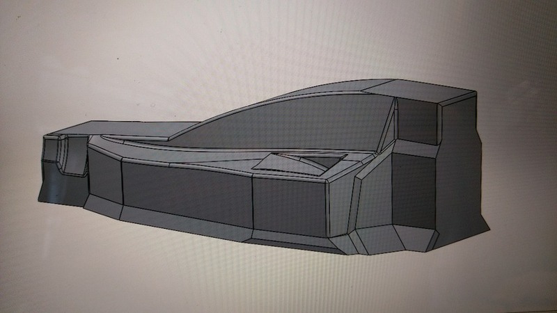 Traxxas Bandit Body vacuum form mold