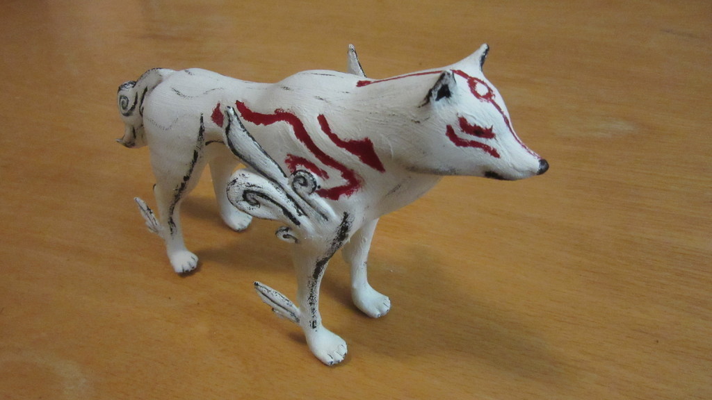 STL file Amaterasu (Okami) 🐺・Design to download and 3D print・Cults