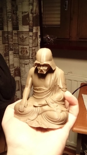 Vader Buddha 3D Print 66246