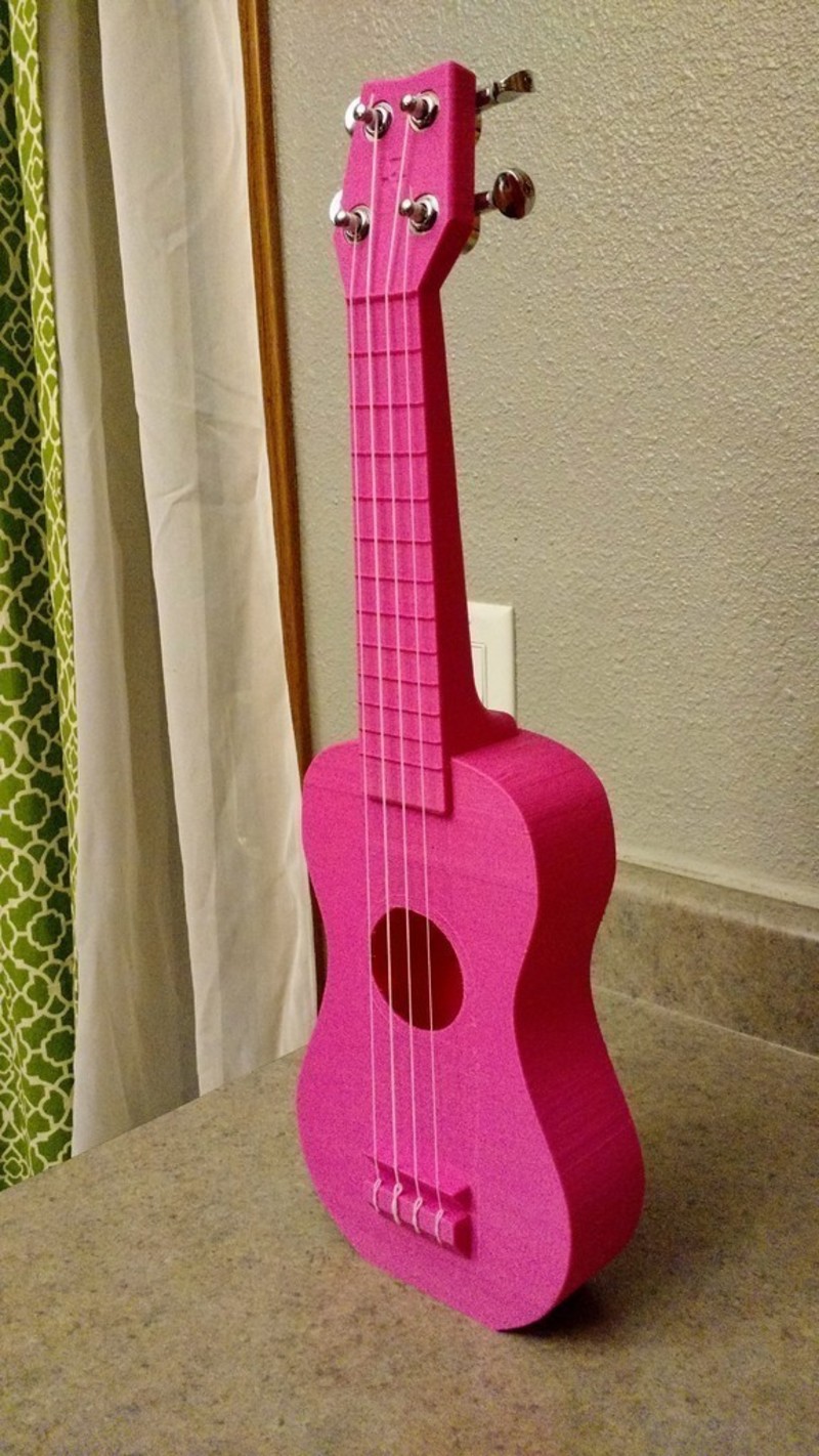 "Nukulele" Playable soprano Ukulele, sounds great printable with