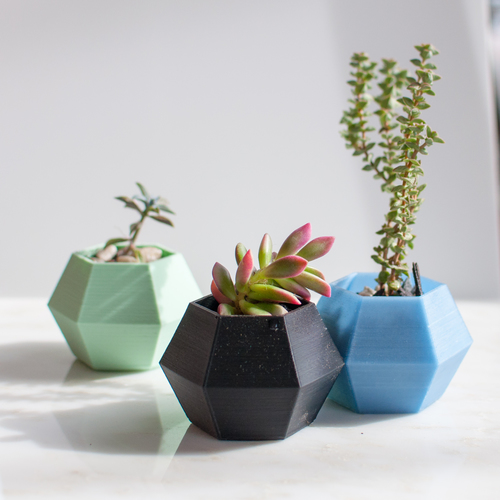 Hexagon Planter 3D Print 66282