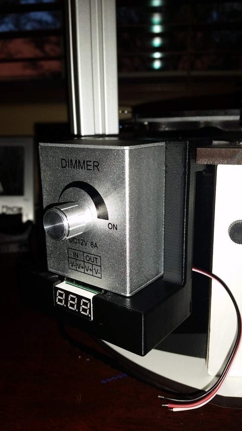 Rostock Max V2 Dimmer Bracket