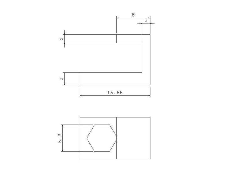 m3 nut for 3d printer bed