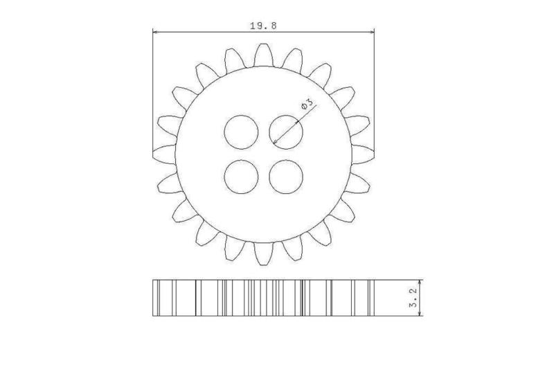 gear wheel button