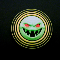 Small EVIL Happy Face 3D Printing 66394