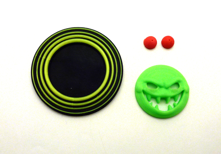 EVIL Happy Face 3D Print 66395