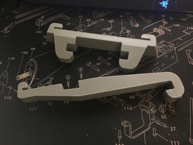 iPhone 6+ vertical mount for Ariel Atom windscreen 3D Print 66408