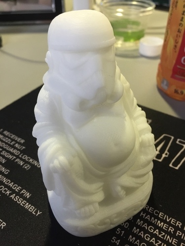 Thinking Trooper [Fixed] 3D Print 66424