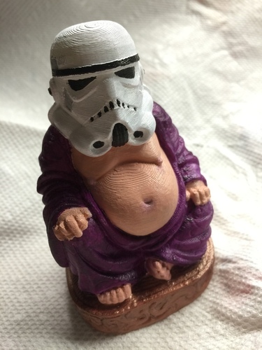 Thinking Trooper [Fixed] 3D Print 66425