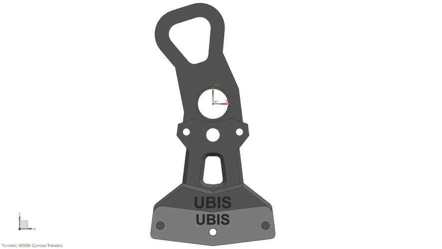 Dondolo Mount for Ubis Hot Ends 3D Print 66462