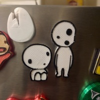 Kodama Spirit Magnets (Princess Mononoke) - Thumbnail 2