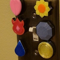 Thunder Badge Pokemon Magnet - Thumbnail 2