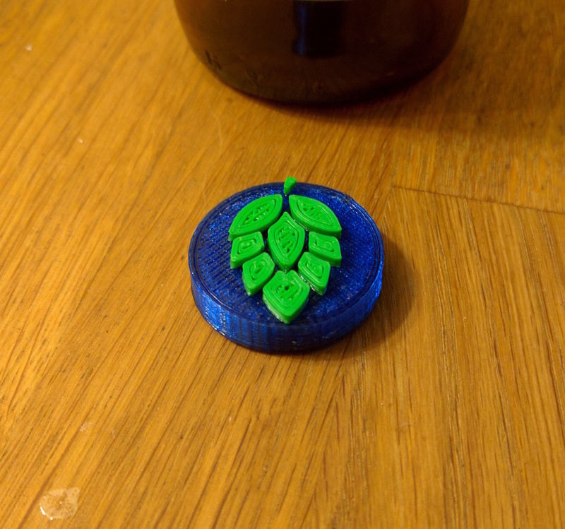 Hop Flower Magnet