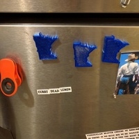 Minnesota Fridge Magnet - Thumbnail 3