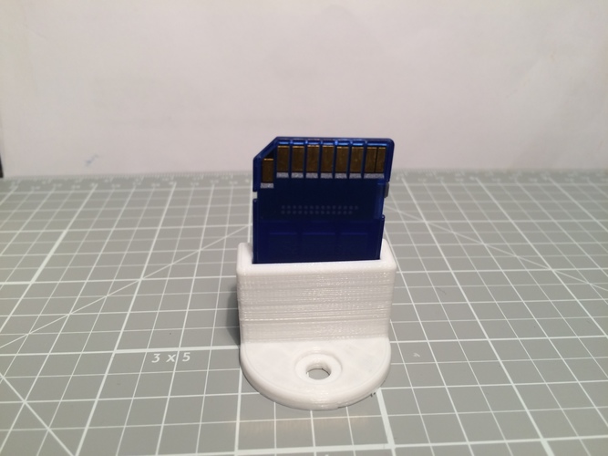 SD card holder 3D Print 66663