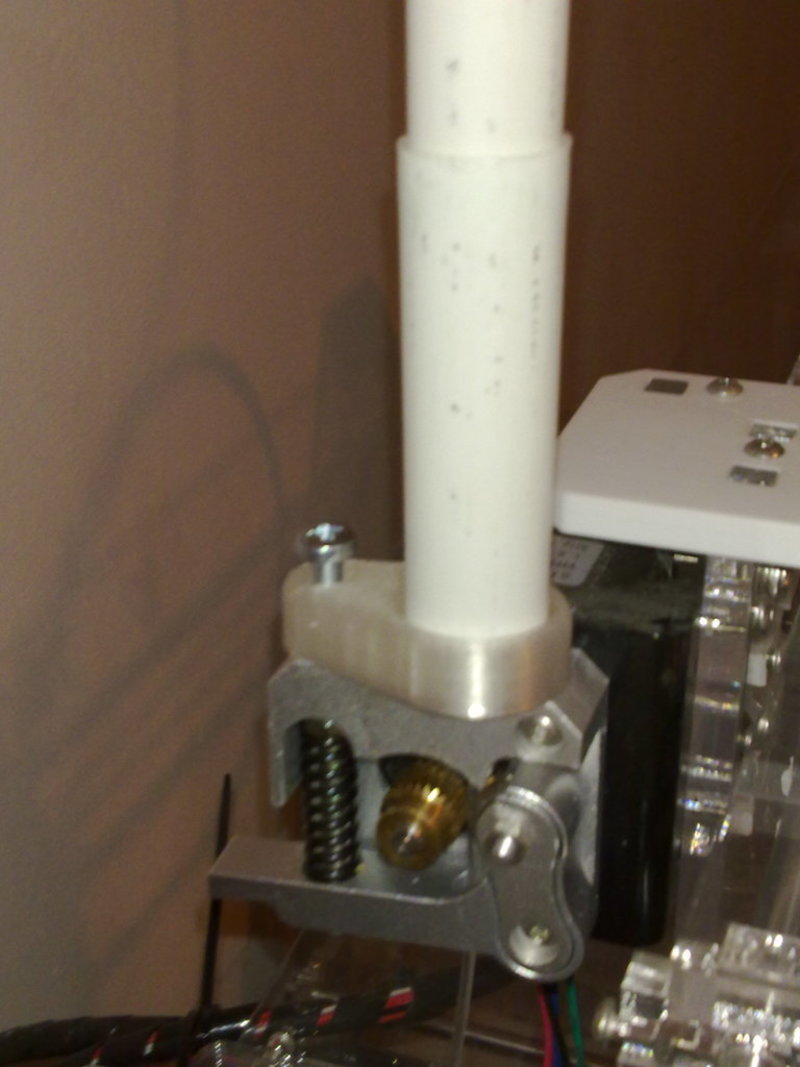 support for PTFE tube