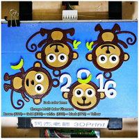 2016 HAPPY CHINESE NEW YEAR-YEAR OF The MONKEY  Keychain / Magne - Thumbnail 4