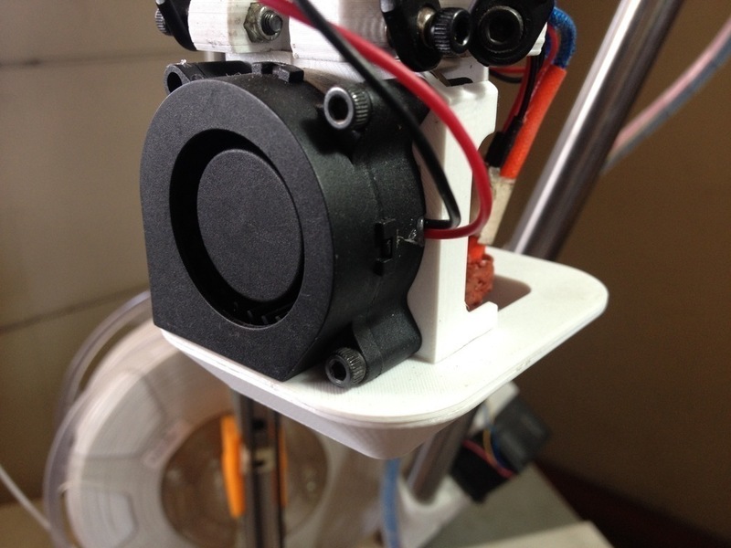 Fan Shroud for Print Cooling