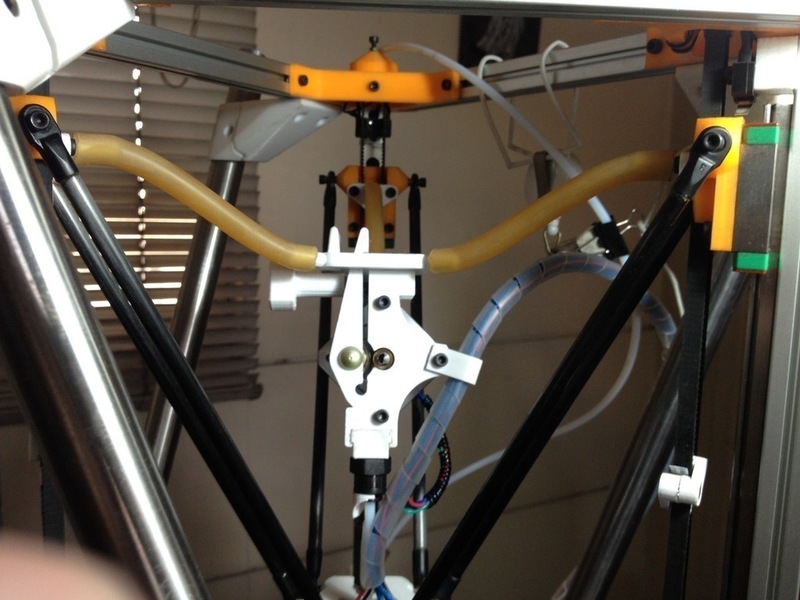 Flying Extruder for Kossel Mini (Deltas)