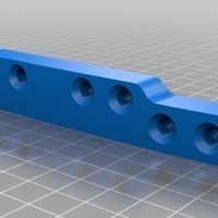 Small traxxas slash RPM front bumper 3D Printing 66809