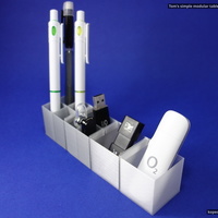 Tom's simple modular table organizer V2 - Thumbnail 3