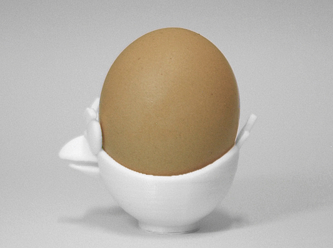 Angry Bird Egg Cup 3D Print 6690