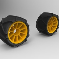 Low Profile Snow Tires for OpenR/C F1 car - Thumbnail 2