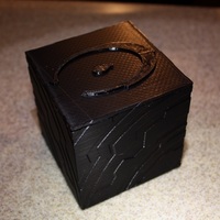 Small Halo figure box 9cm x 9cm 3D Printing 66955