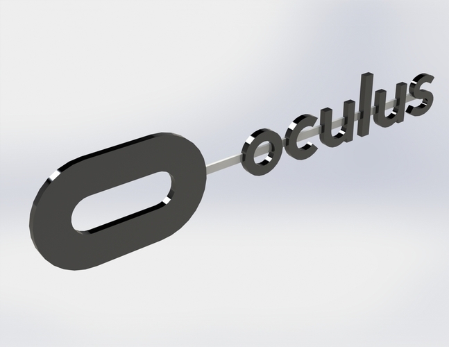 Oculus logo 3D Print 66969