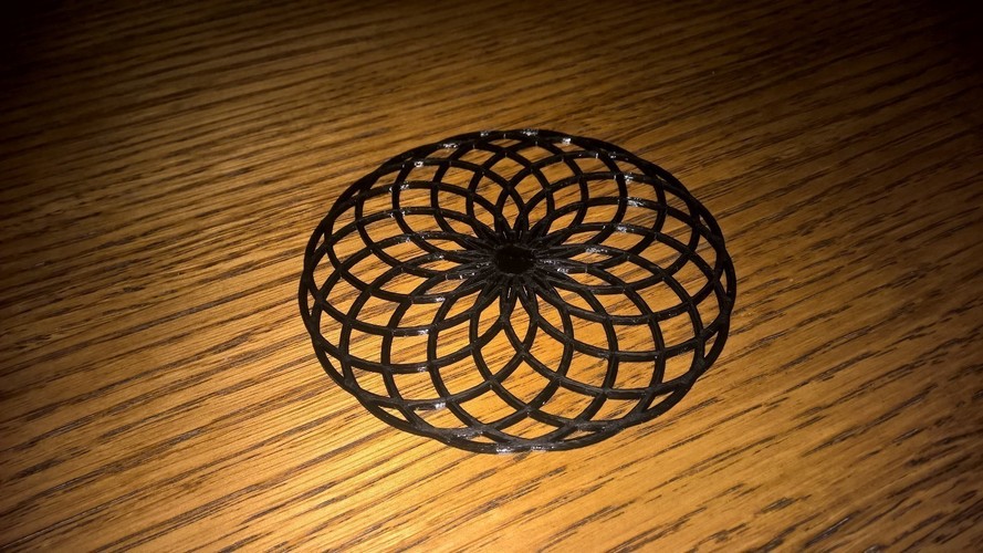 3D Printed coaster by alen kuhta Pinshape
