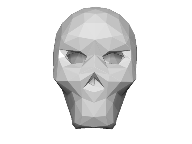 Skull Helmet 3D Print 67082