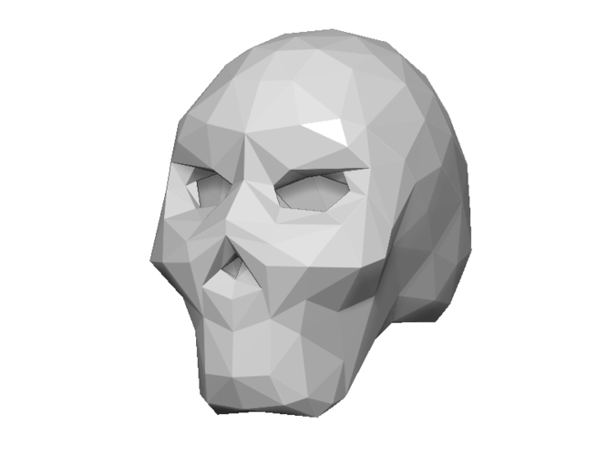 Skull Helmet 3D Print 67083