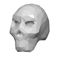 Small Skull Helmet 3D Printing 67083