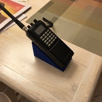 Small Radio/Scanner Stand 3D Printing 67084