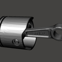 STIHL Piston Keychain - Thumbnail 2