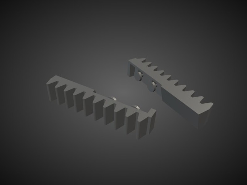 Knitting Machine "Side Racks"