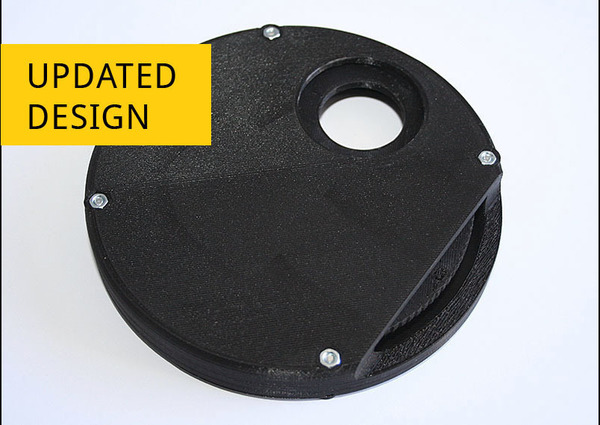 Filter wheel - 5 positions (for 1.25 inch filters)