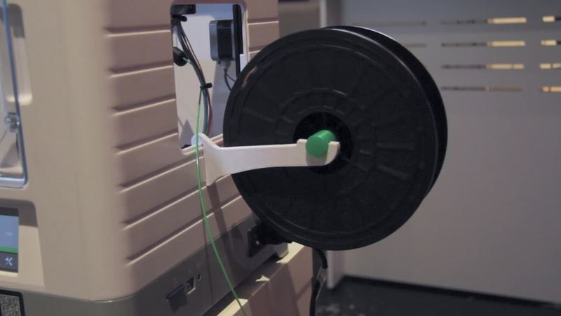 Flashforge Dreamer - Side loader Filament Spool Holder (third pa