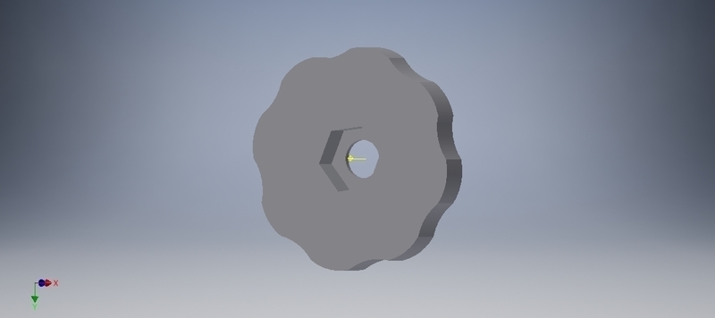 ​Nuts bed M3 printing
