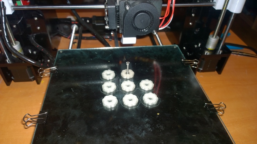 ​Nuts bed M3 printing 3D Print 67267