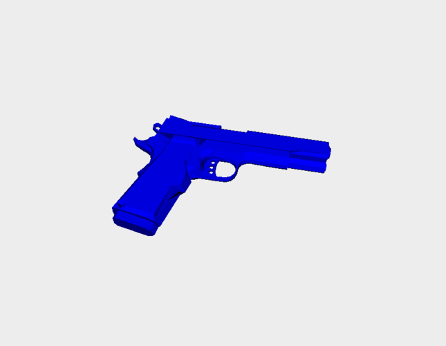 Handgun  3D Print 67289