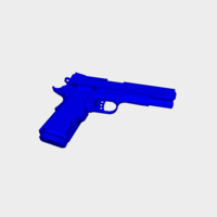 Small Handgun  3D Printing 67289