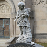 Cherub sculpture - Thumbnail 2