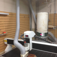 Dust Shoe for CNC Router table - Thumbnail 2