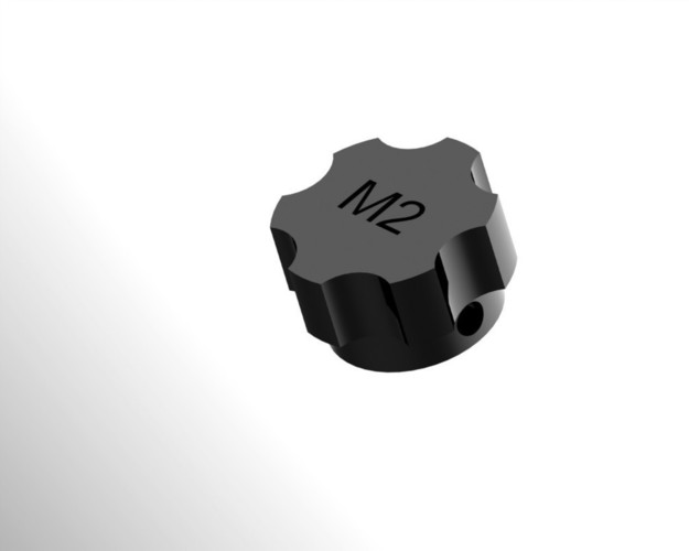 Z-Axis knob for the MakerGear M2 3D printer 3D Print 67614
