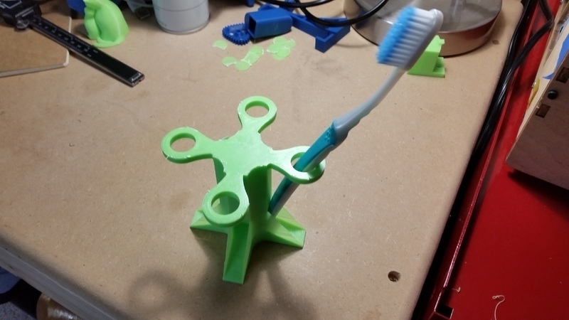 The Ultimate Toothbrush Holder in the Universe