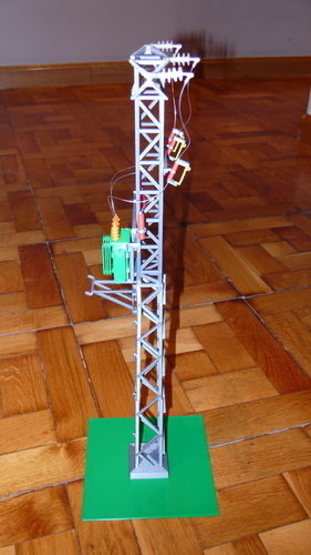 Eletric transformer pole 3D Print 67850