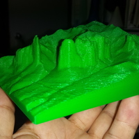 Small Los Mallos de Riglos 3D Printing 67857