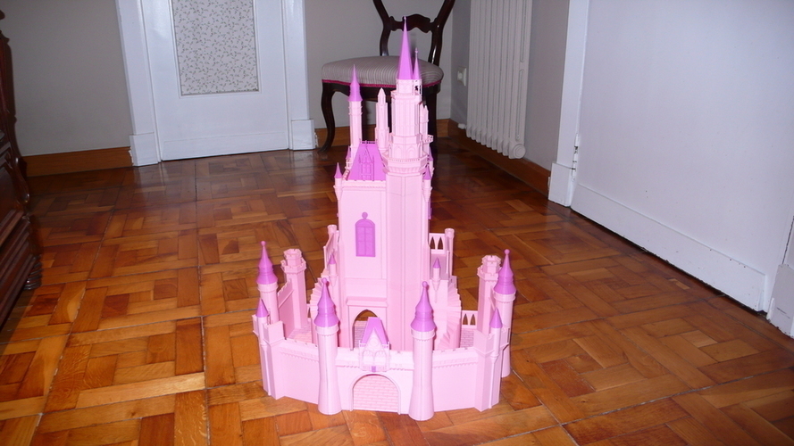 Princess Castle (a huge job) 3D Print 67860