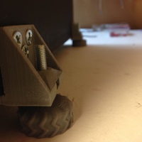 Light Duty Leveling leg with Adjusting Knob - Thumbnail 7